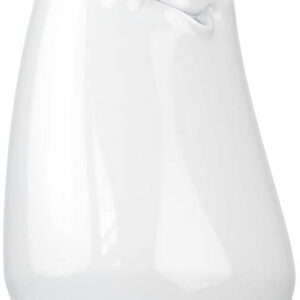 Bílá spokojená váza z porcelánu 58products. Nejlepší hlášky