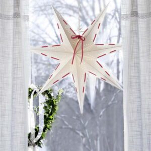 Bílá vánoční světelná dekorace Star Trading Vira