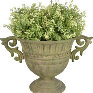 Kovová vysoká váza na květiny Esschert Design. Nejlepší hlášky