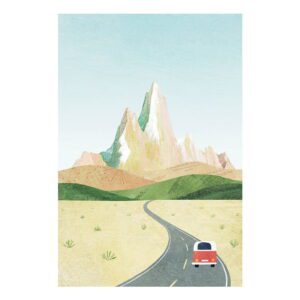 Plakát 30x40 cm Patagonia - Travelposter. Nejlepší hlášky