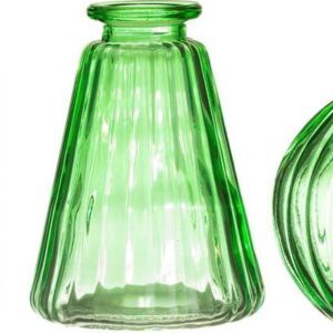 Sada 3 zelených skleněných váz Sass & Belle Bud. Nejlepší hlášky