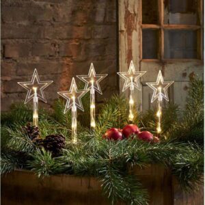 Venkovní světelná dekorace s vánočním motivem Wandy – Star Trading. Nejlepší hlášky